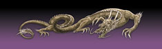 Dragon Tattoo Purple
